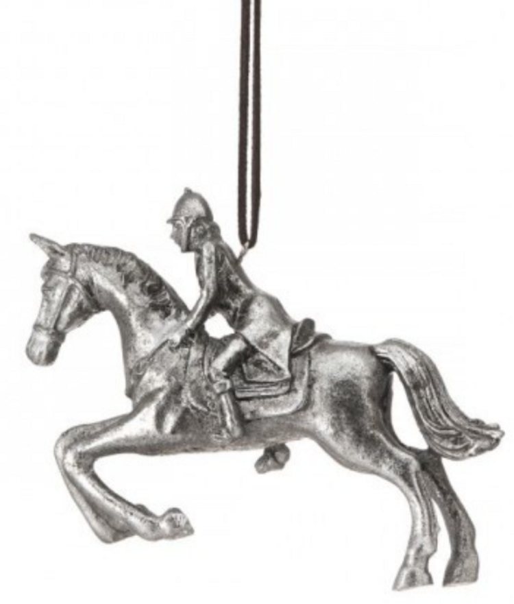 Regency 5" Resin Horse/Jockey Ornament