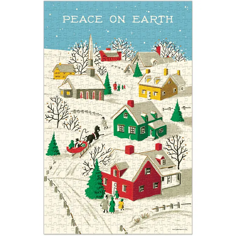 Cavallini & Co. Peace On Earth / 500pc Puzzle