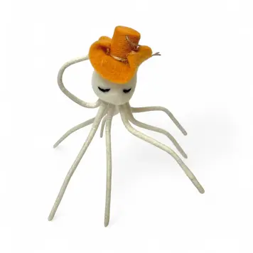 Sugarboo Felt Cowboy Octopus Ornament