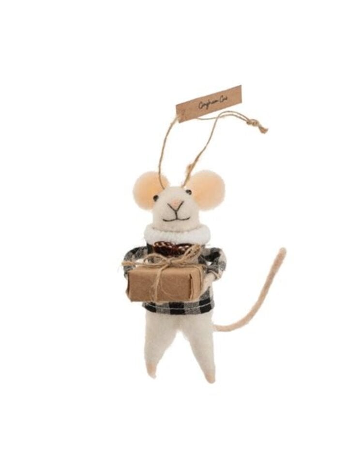 Indaba Gingham Gus Ornament