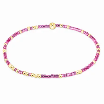 eNewton Hope Unwritten Bracelet - Pink Metallic