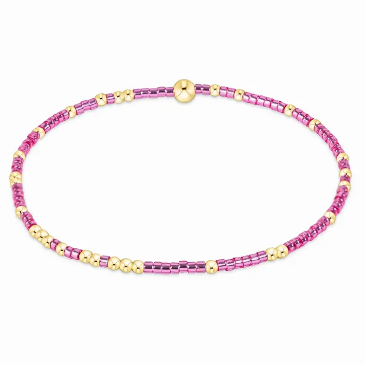 eNewton Hope Unwritten Bracelet - Pink Metallic