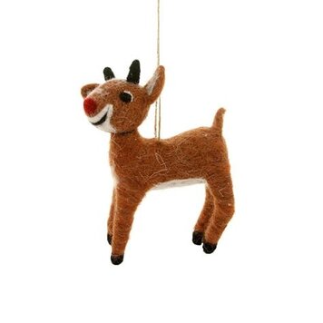 Cody Foster Felt Rudolph Ornament