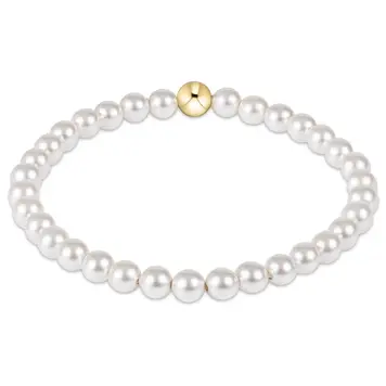 eNewton Classic Pearl 5mm Bead Bracelet