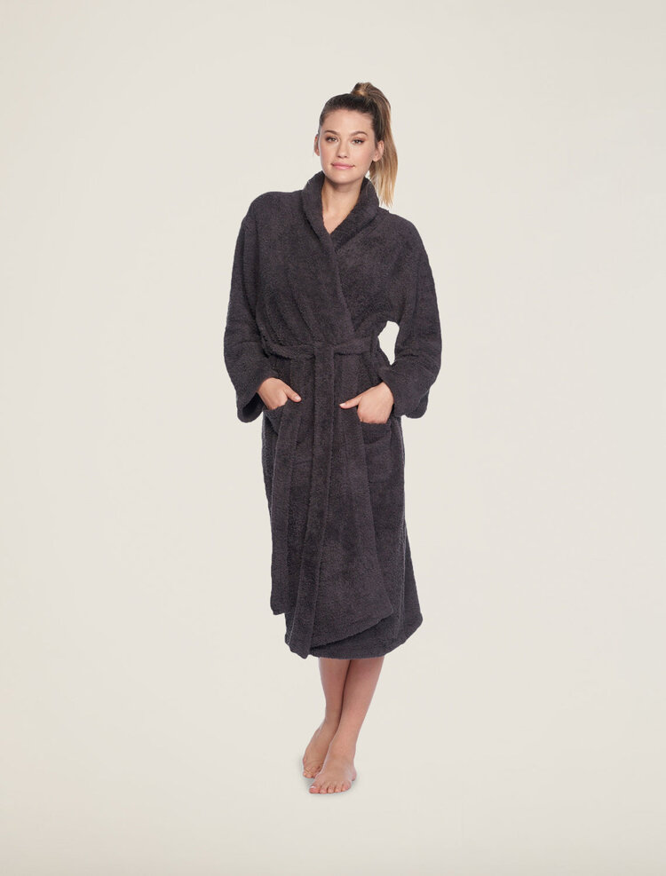 Barefoot Dreams CozyChic® Adult Robe - Carbon