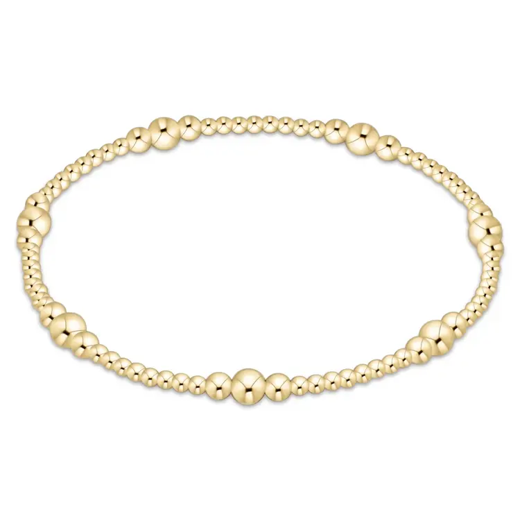 eNewton Purpose Gold 4mm Bracelet
