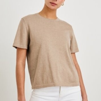 RAILS COTTON CASHMERE SHORT SLEEVE TEE