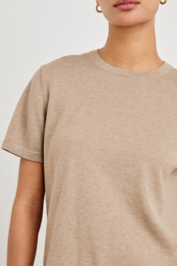 RAILS COTTON CASHMERE SHORT SLEEVE TEE
