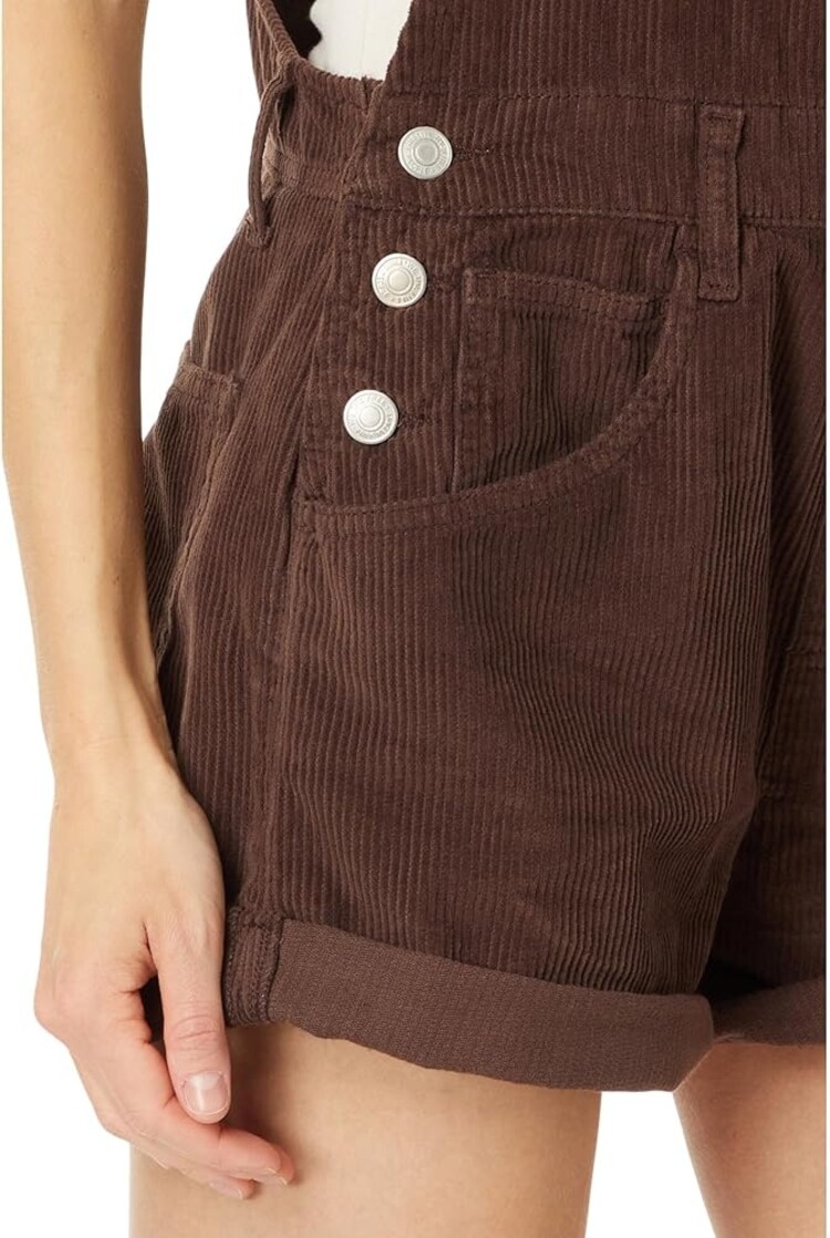 Free People Ziggy Cord Shortall Barnwood