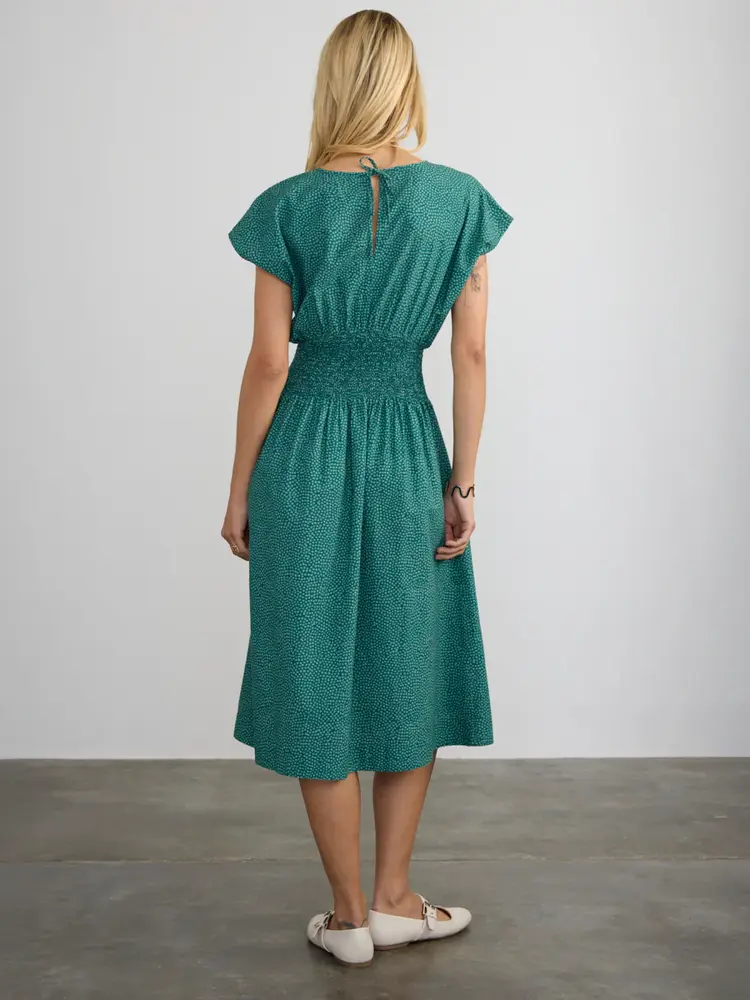 Margaret O'Leary Valencia Smocked Waist Dress