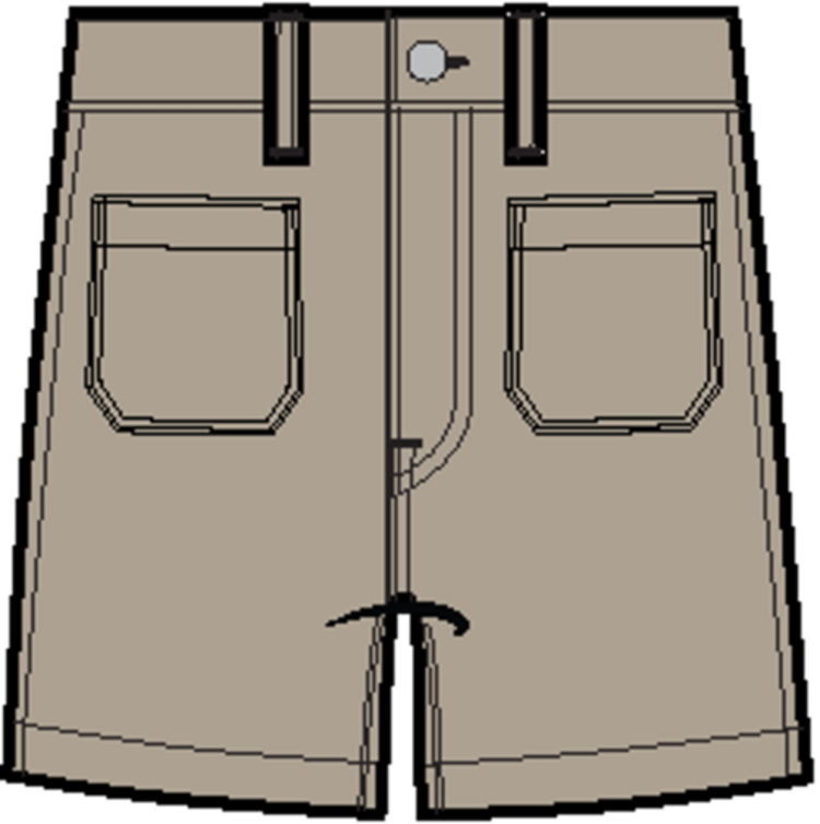 Faherty Brand stretch terry patch pocket short - 31