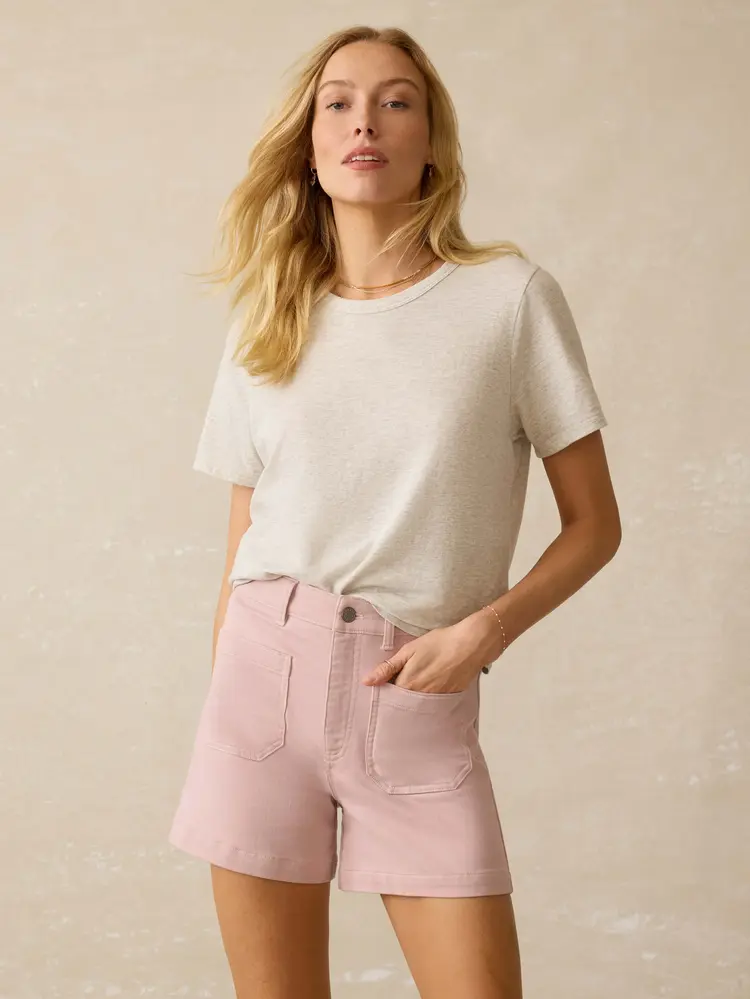 Faherty Brand stretch terry patch pocket short - 31