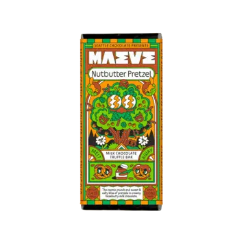 Seattle Chocolate Presents Maeve Nutbutter Pretzel Truffle Bar
