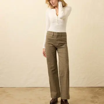 Faherty Brand twill tide slim straight pant