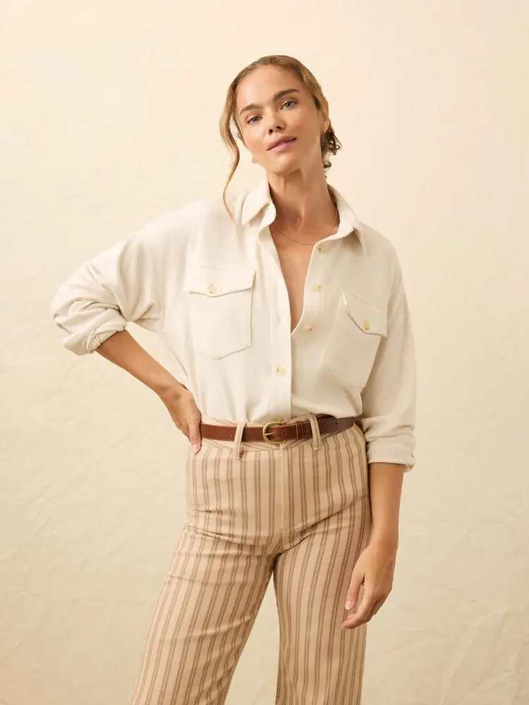 Faherty Brand legend sweater overshirt