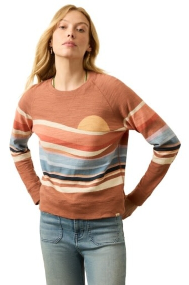 Faherty Brand sunwashed slub crew