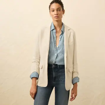 Faherty Brand inlet knit blazer