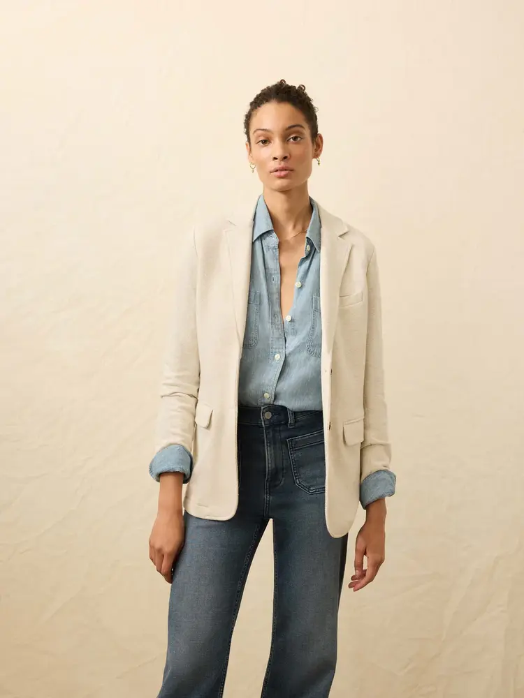 Faherty Brand inlet knit blazer