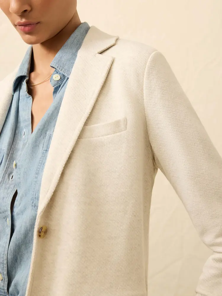 Faherty Brand inlet knit blazer