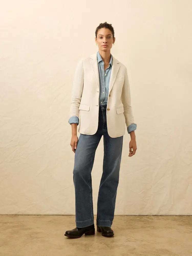 Faherty Brand inlet knit blazer