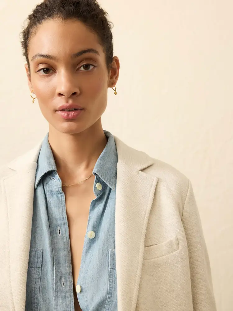 Faherty Brand inlet knit blazer