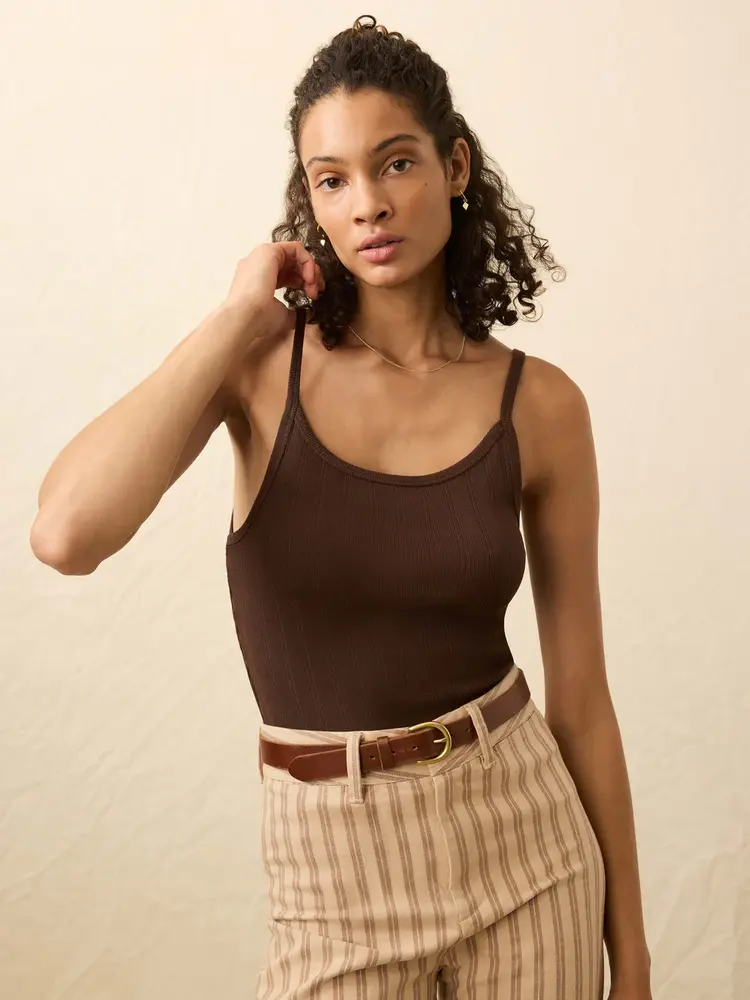 Faherty Brand sunday rib tank