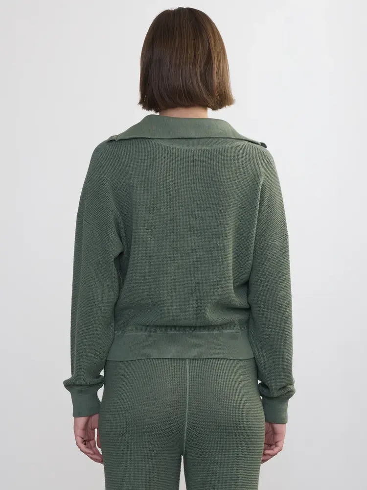 Margaret O'Leary HENLEY PULLOVER / SAGE - XS