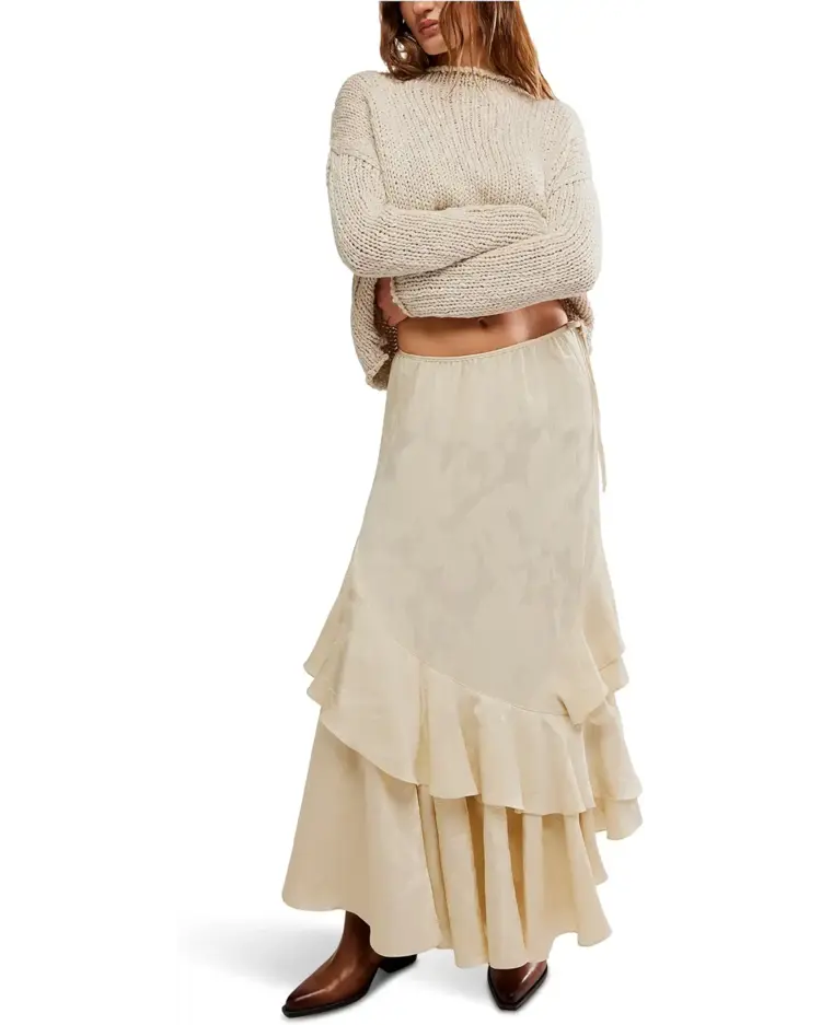 Free People Autumn Promedade Maxi Skirt