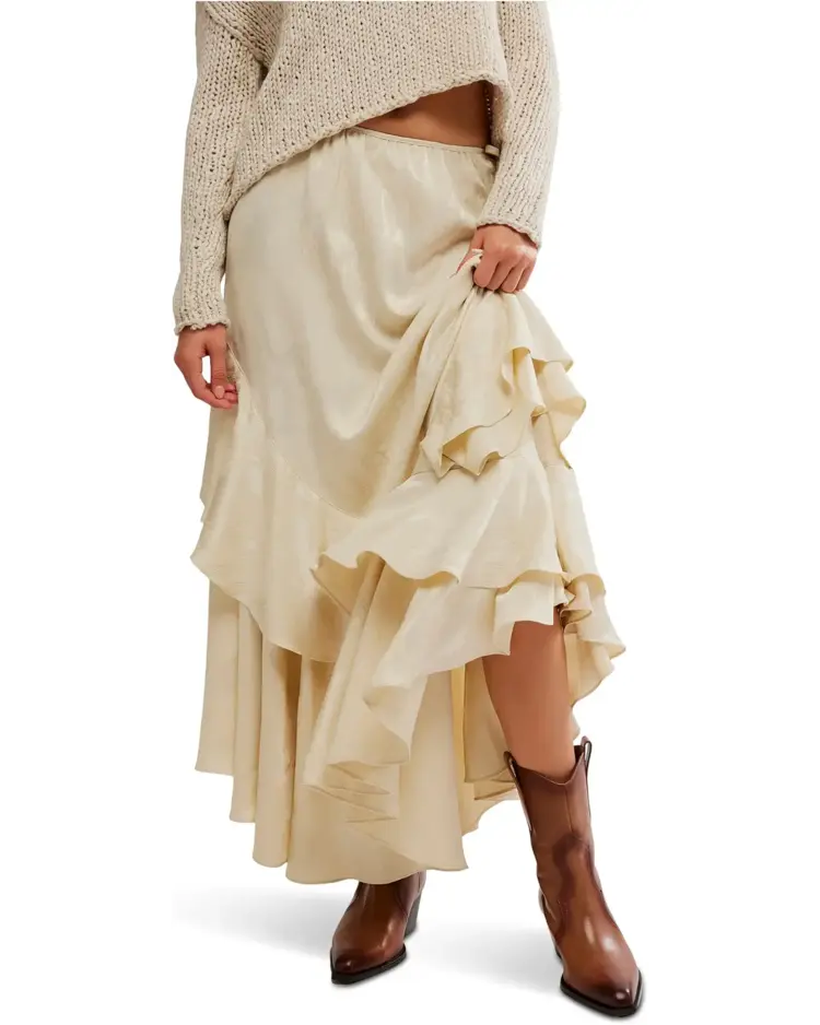 Free People Autumn Promedade Maxi Skirt