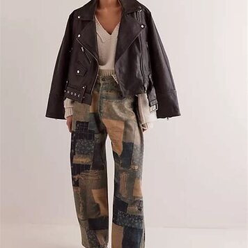 Free People Illusions Relaxed Fit Barrel Jeans