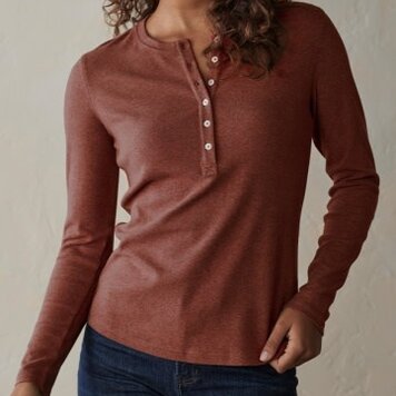 The Normal Brand WOMENS PUREMESO HENLEY
