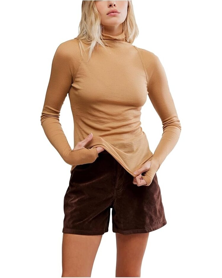 Free People Close to Home Layering / Praline - M