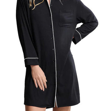 Barefoot Dreams Luxe Milk Jersey Sleep Shirt