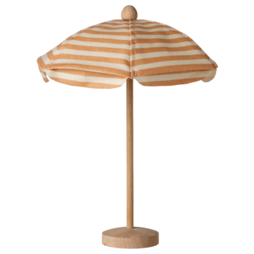 Maileg Beach umbrella, Mouse - Soft coral