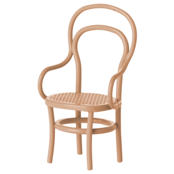 Maileg Vintage chair, Mouse - Dark powder