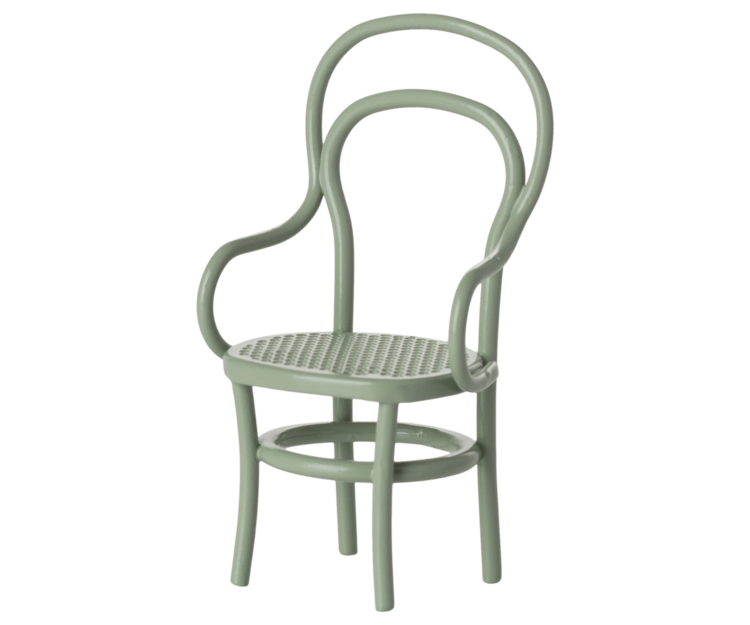 Maileg Vintage chair, Mouse - Mint