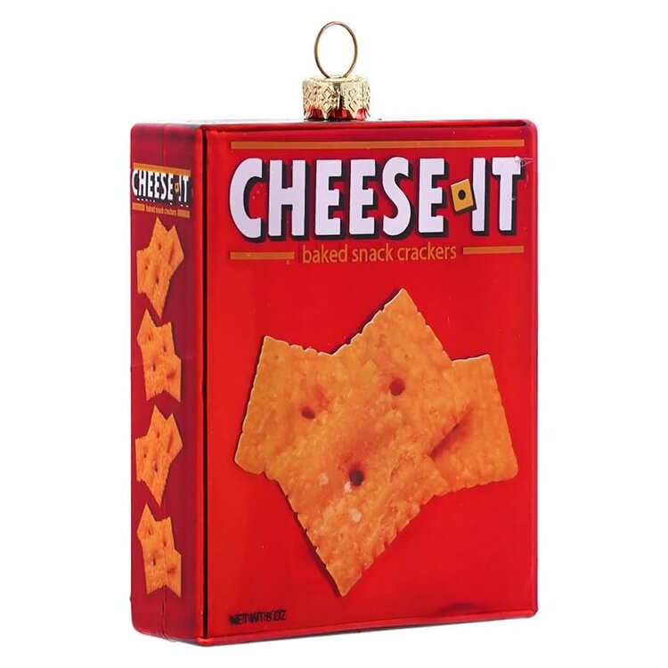 Cody Foster Cheezit Cracker Ornament