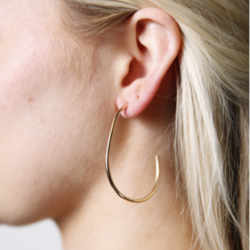 ABLE pear hoops