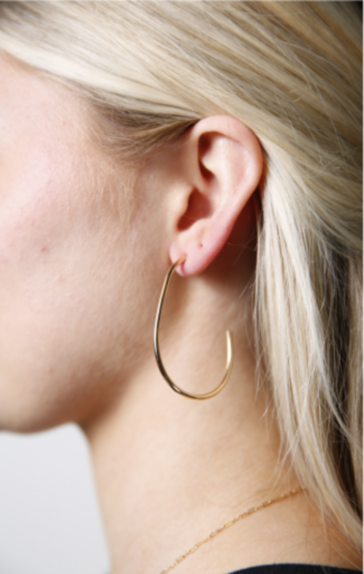 ABLE pear hoops