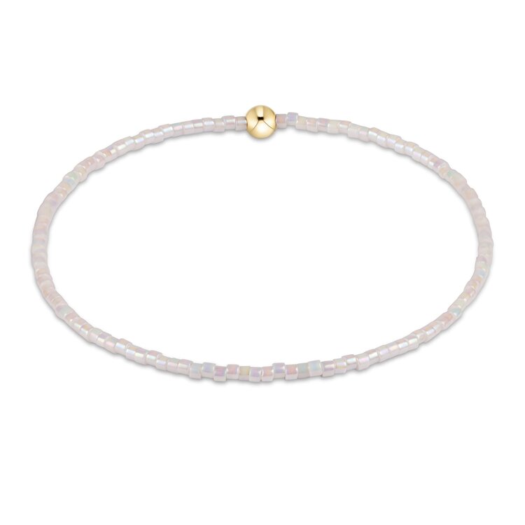 eNewton Hope Classic Bracelet - Silky White