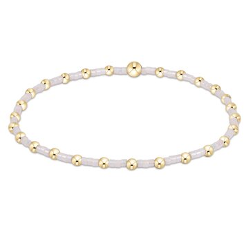 eNewton Hope Sincerity Bracelet - Silky White