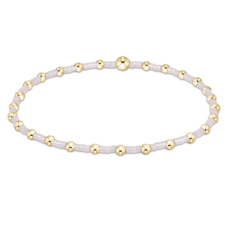 eNewton Hope Sincerity Bracelet - Silky White