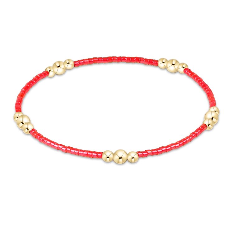 eNewton Hope Purpose Gold Bracelet - Sherbert