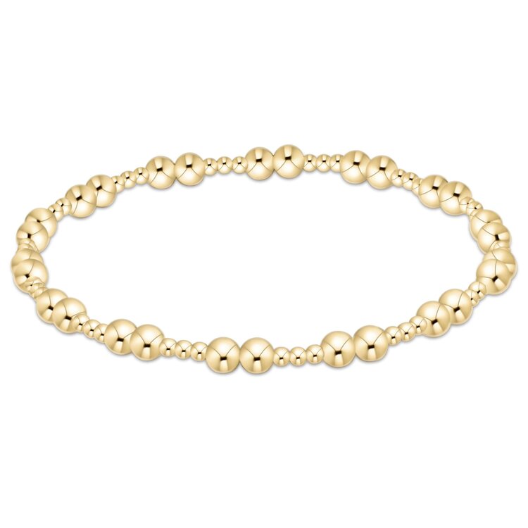 eNewton Together Gold 4mm Bracelet