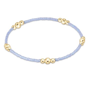 eNewton Hope Purpose Gold Bracelet - Ocean Mist