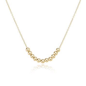 eNewton 16" Necklace Gold - Beaded Bliss Gold