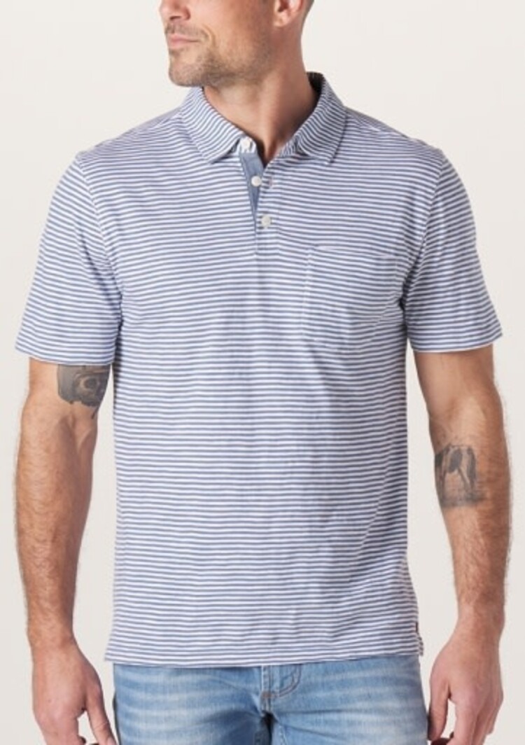 The Normal Brand VINTAGE SLUB POCKET POLO