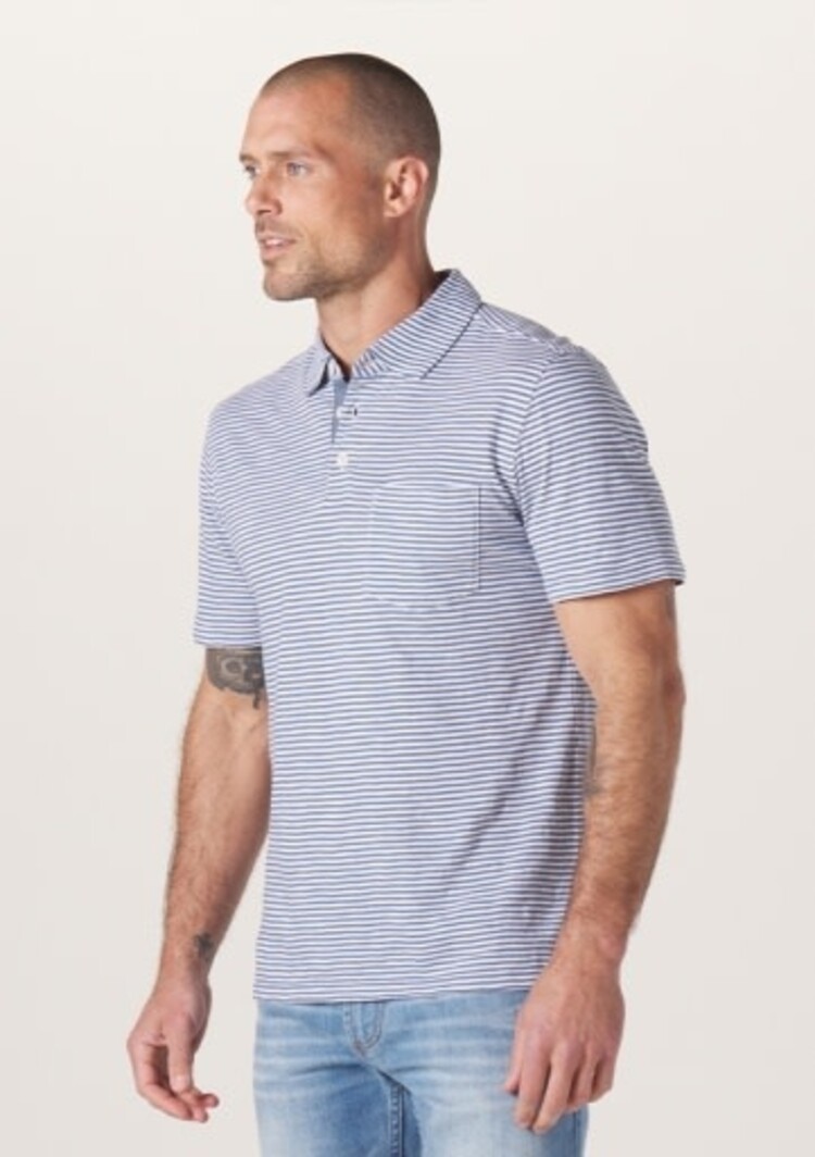 The Normal Brand VINTAGE SLUB POCKET POLO