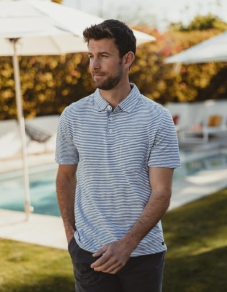 The Normal Brand VINTAGE SLUB POCKET POLO