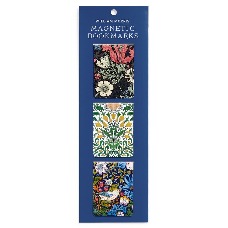 Chronicle Books William Morris Magnetic Bookmark Set